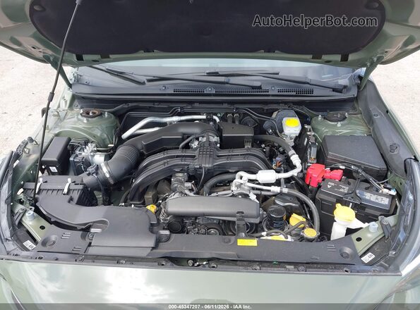 4S4GUHN67R3736052 2024 SUBARU CROSSTREK Green Widok z tyłu