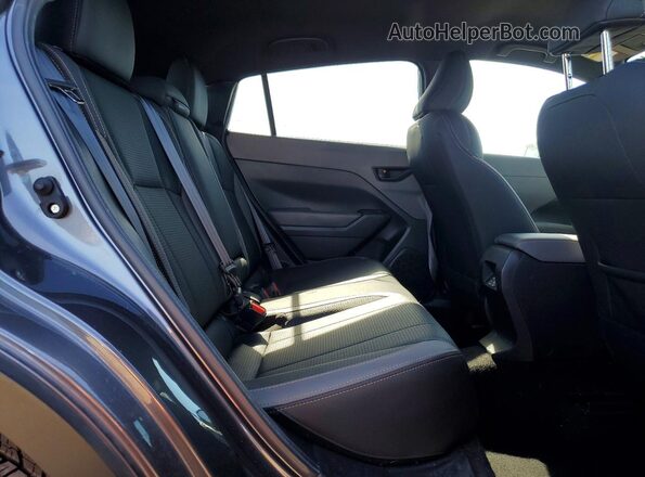 4S4GUHT60S3701250 2025 SUBARU CROSSTREK Charcoal უკანა სალონის ხედი