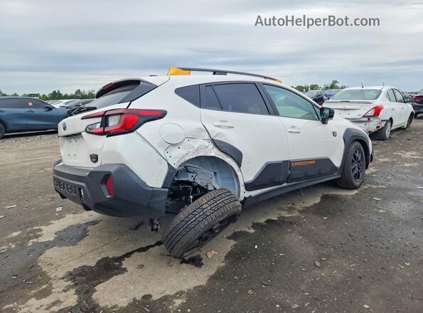 4S4GUHT60T3728062 2026 SUBARU CROSSTREK Белый Задняя правая четверть