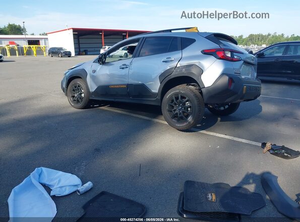 4S4GUHT63T3727925 2026 SUBARU CROSSTREK Silver Trasero izquierdo