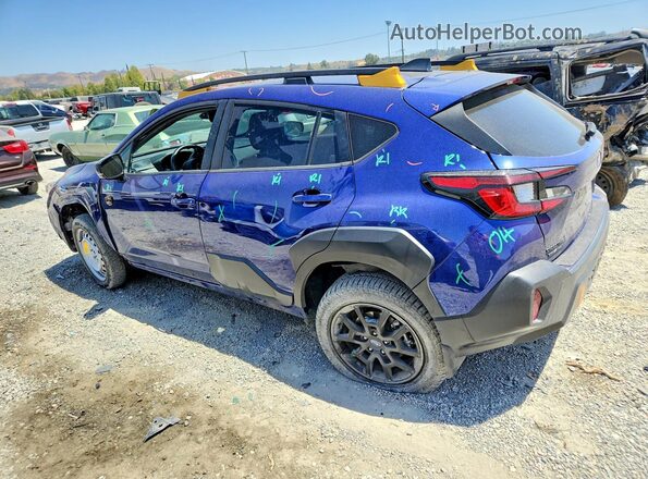 4S4GUHT64R3818565 2024 SUBARU CROSSTREK Blue 