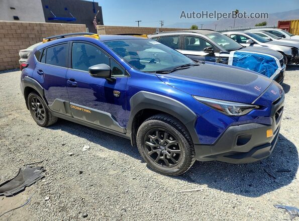 4S4GUHT64R3818565 2024 SUBARU CROSSTREK Blue 