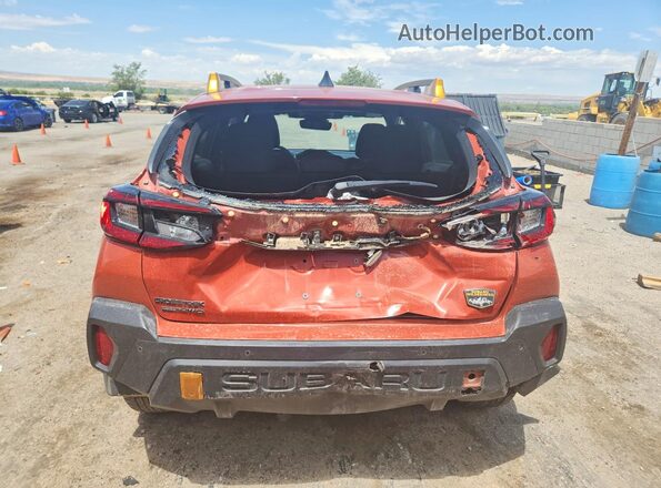 4S4GUHT66R3840390 2024 SUBARU CROSSTREK Оранжевый Вид сзади