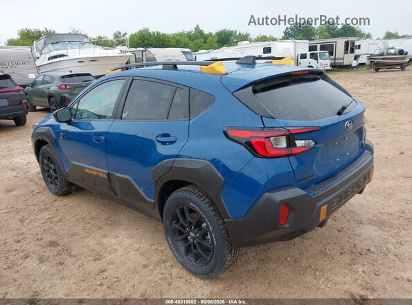 4S4GUHT66T3754116 2026 SUBARU CROSSTREK Blue Задня ліва чверть