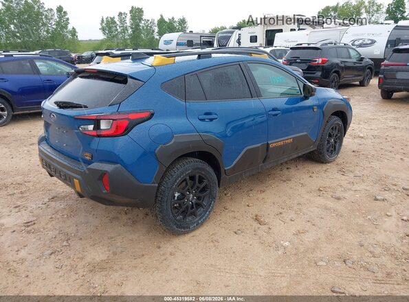 4S4GUHT66T3754116 2026 SUBARU CROSSTREK Blue Задня права чверть