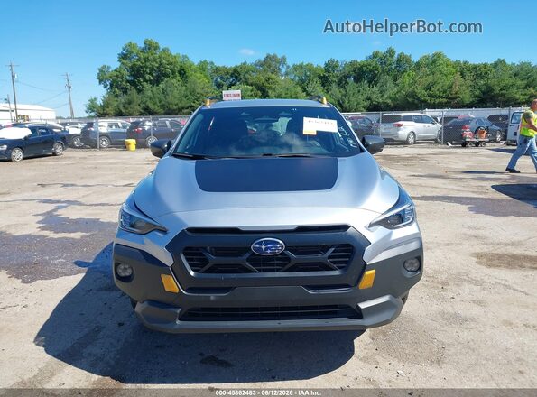 4S4GUHT67R3783679 2024 SUBARU CROSSTREK Silver Vista del cuadro de instrumentos