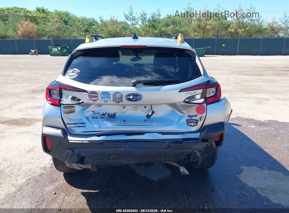 4S4GUHT67R3783679 2024 SUBARU CROSSTREK Silver 