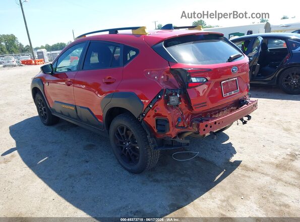4S4GUHT68R3749492 2024 SUBARU CROSSTREK Red Tył lewy