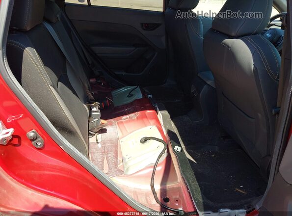 4S4GUHT68R3749492 2024 SUBARU CROSSTREK Red Widok naklejki z numerem VIN