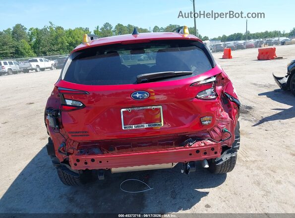 4S4GUHT68R3749492 2024 SUBARU CROSSTREK Red 