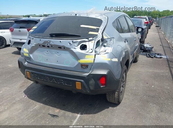 4S4GUHT68R3841380 2024 SUBARU CROSSTREK Silver 