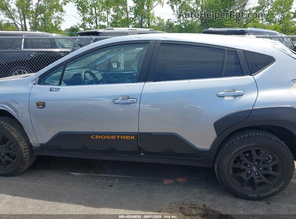 4S4GUHT68R3841380 2024 SUBARU CROSSTREK Silver 