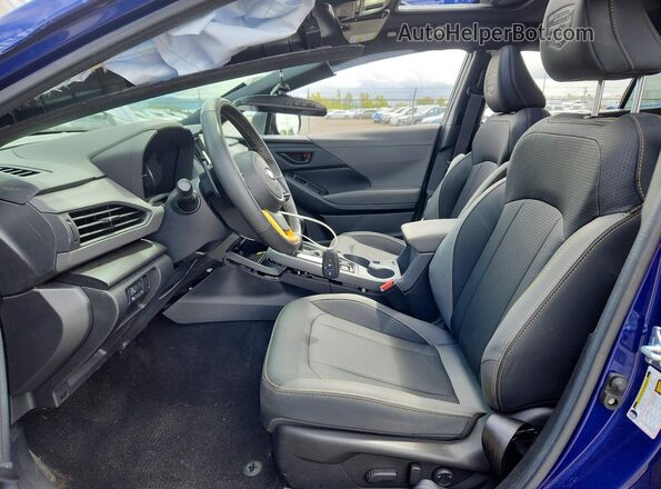 4S4GUHU60R3780427 2024 SUBARU CROSSTREK Blue Սալոնի դիմացի տեսք