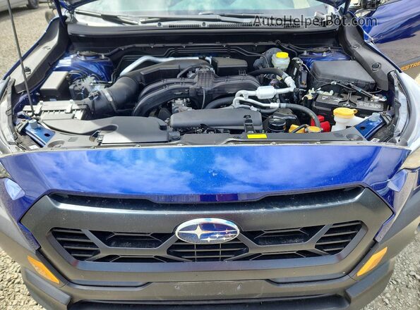 4S4GUHU60R3780427 2024 SUBARU CROSSTREK Blue Շարժիչի բաժամունքի տեսք