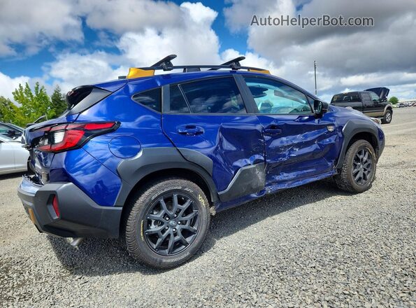4S4GUHU60R3780427 2024 SUBARU CROSSTREK Blue Հետևի աջ