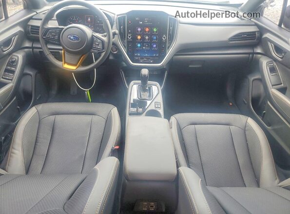4S4GUHU62S3754241 2025 SUBARU CROSSTREK Blue Widok deski rozdzielczej