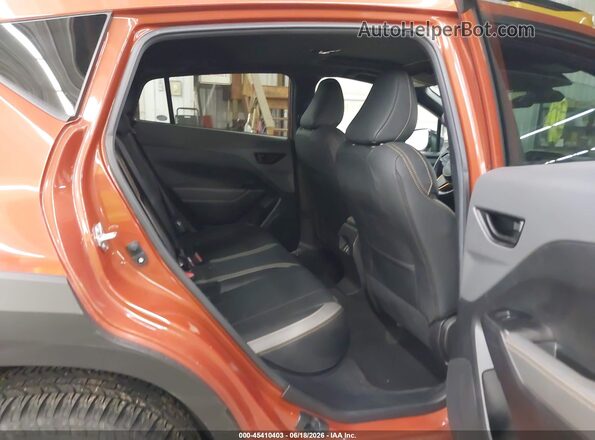 4S4GUHU63R3832603 2024 SUBARU CROSSTREK Orange VIN sticker view