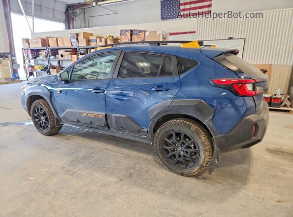 4S4GUHU65R3750453 2024 SUBARU CROSSTREK Blue Tył lewy