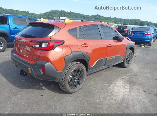 4S4GUHU65S3746165 2025 SUBARU CROSSTREK Orange Rear right