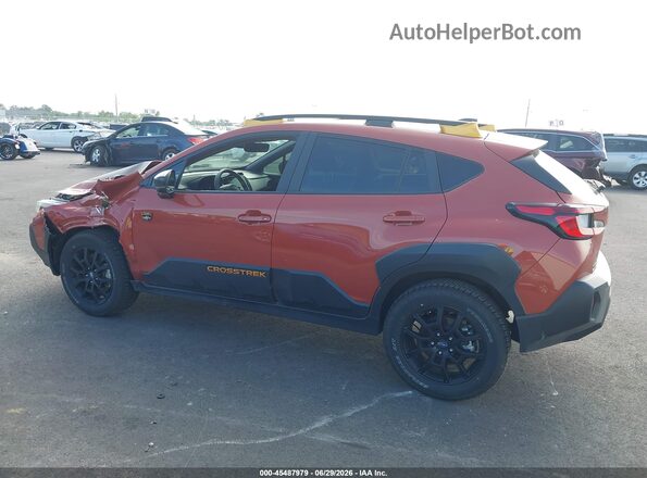 4S4GUHU65S3746165 2025 SUBARU CROSSTREK Orange 360 interior view