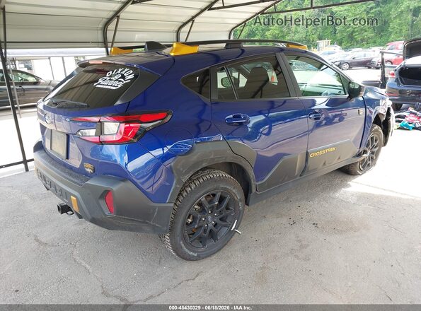 4S4GUHU65S3773141 2025 SUBARU CROSSTREK Blue Հետևի աջ
