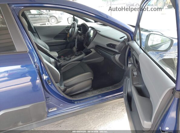 4S4GUHU65S3773141 2025 SUBARU CROSSTREK Blue Սալոնի դիմացի տեսք