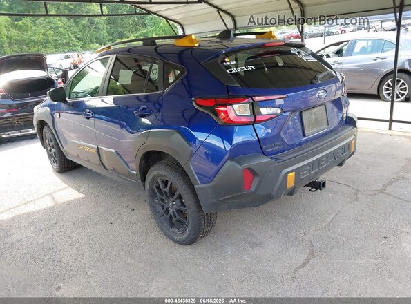 4S4GUHU65S3773141 2025 SUBARU CROSSTREK Blue Հետևի ձախ