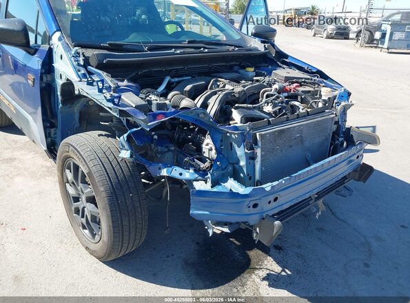 4S4GUHU66R3735752 2024 SUBARU CROSSTREK Blue Вид спереду