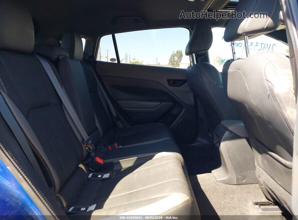 4S4GUHU66R3735752 2024 SUBARU CROSSTREK Blue Вид наклейки з VIN-кодом