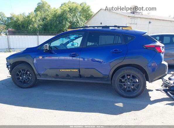 4S4GUHU66R3735752 2024 SUBARU CROSSTREK Blue 