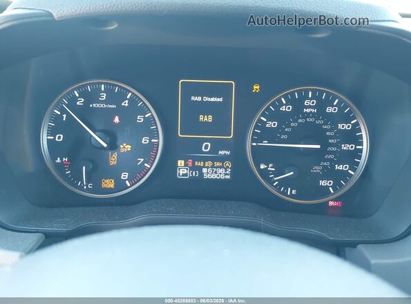 4S4GUHU66R3735752 2024 SUBARU CROSSTREK Blue Вид задніх сидінь