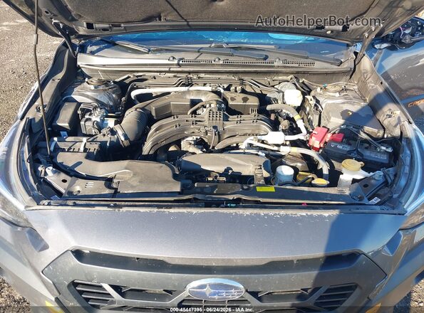 4S4GUHU66S3775416 2025 SUBARU CROSSTREK Gray Вид ззаду