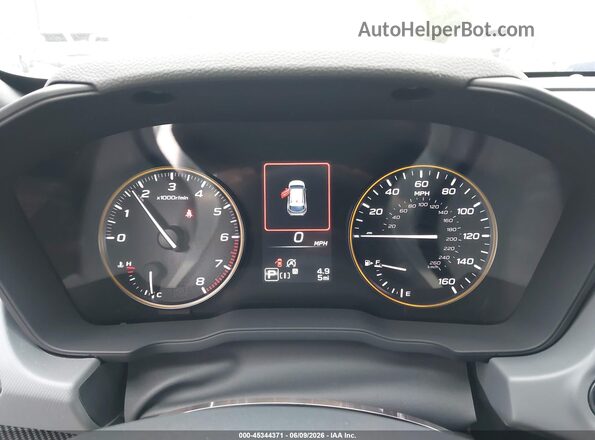 4S4GUHU66T3767950 2026 SUBARU CROSSTREK Gray Вид задніх сидінь