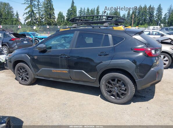 4S4GUHU69R3765618 2024 SUBARU CROSSTREK Черный Панорамный вид салона 360°