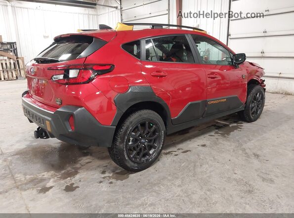 4S4GUHU69S3759713 2025 SUBARU CROSSTREK Red Հետևի աջ
