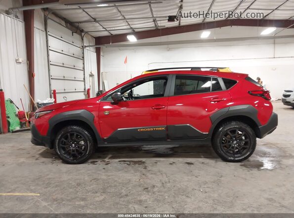 4S4GUHU69S3759713 2025 SUBARU CROSSTREK Red 