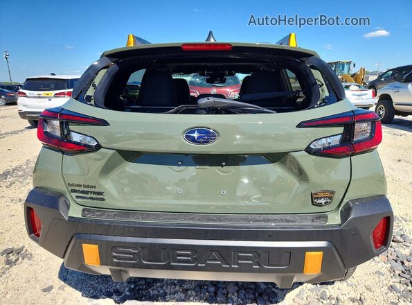 4S4GUHU69T3760085 2026 SUBARU CROSSTREK Green 
