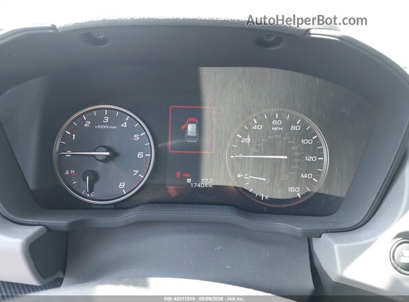 4S4GUHU6XS3776875 2025 SUBARU CROSSTREK White Вид задніх сидінь