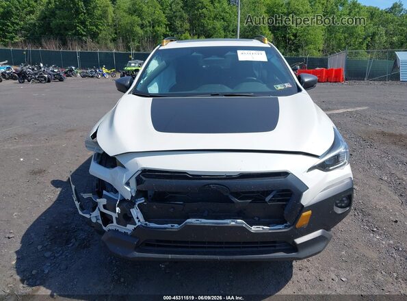 4S4GUHU6XS3776875 2025 SUBARU CROSSTREK White Вид щитка приладів