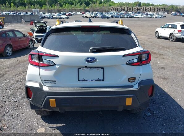 4S4GUHU6XS3776875 2025 SUBARU CROSSTREK White 