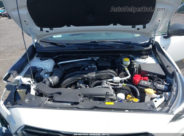4S4GUHU6XS3776875 2025 SUBARU CROSSTREK White Вид ззаду