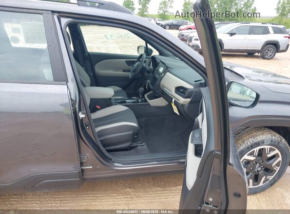 4S4SLDA60T3083082 2026 SUBARU FORESTER Gray წინა სალონის ხედი