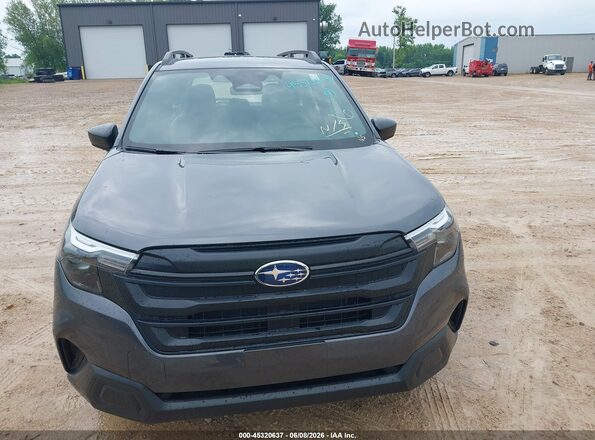4S4SLDA60T3083082 2026 SUBARU FORESTER Gray ხელსაწყოთა პანელის ხედი