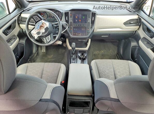 4S4SLDA62T3023921 2026 SUBARU FORESTER Blue Dashboard view