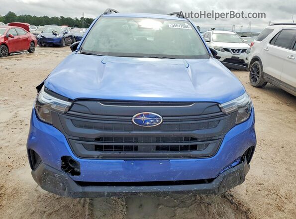 4S4SLDA62T3023921 2026 SUBARU FORESTER Blue Front view