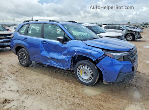 4S4SLDA62T3023921 2026 SUBARU FORESTER Blue Front right