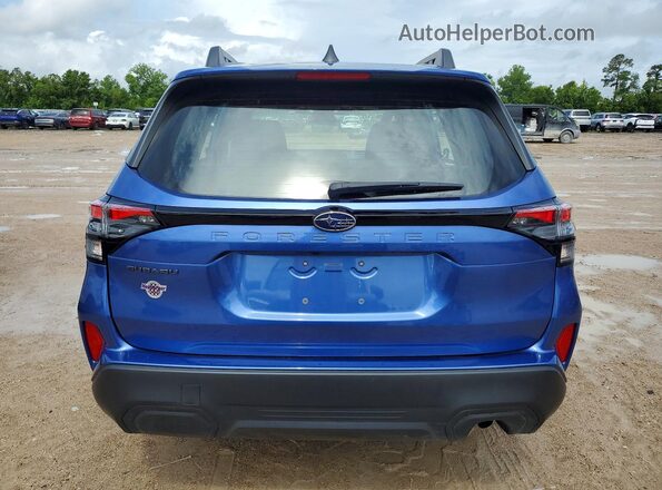 4S4SLDA62T3023921 2026 SUBARU FORESTER Blue Rear view