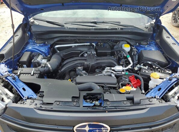 4S4SLDA62T3023921 2026 SUBARU FORESTER Blue Engine compartment view