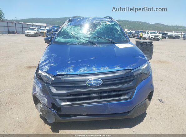 4S4SLDA64T3079004 2026 SUBARU FORESTER Синий Вид задней части салона