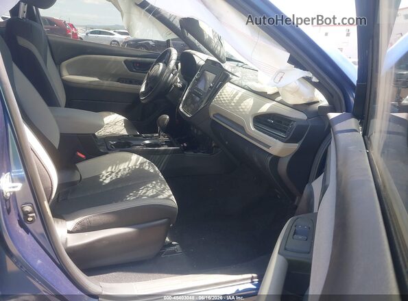 4S4SLDA64T3079004 2026 SUBARU FORESTER Синий Вид салона спереди